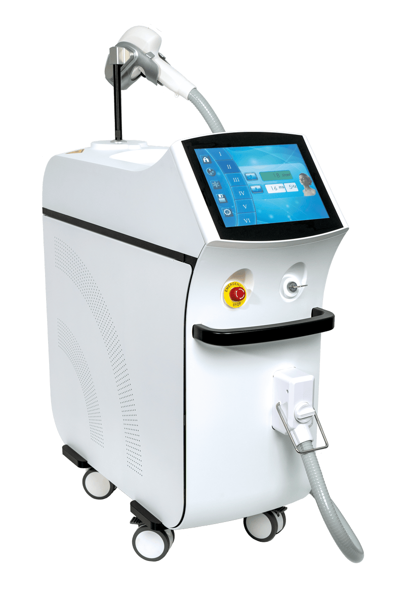 DLX-03 Lasergerät, Vorderansicht