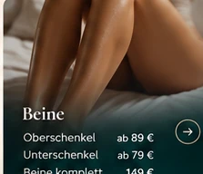 Beauty-Aufnahme Beine